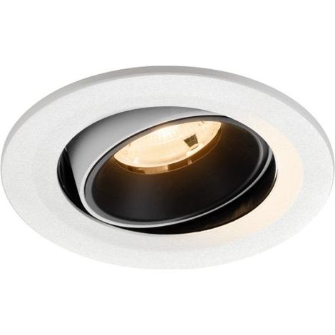 Spot encastré Numinos Move S blanc/noir 2700K - 20 deg - 1009496