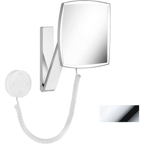 Miroir de maquillage KE iLookmove 200x200mm avec prise de courant 12 V ac A (1/3)
