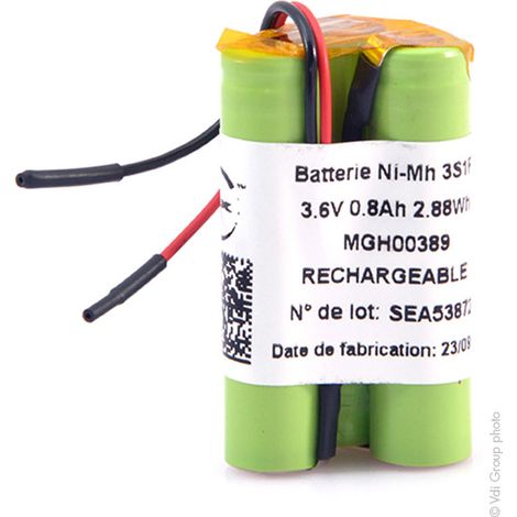 NX - Batterie NiMH 3x AAA NX 3S1P ST3 3.6V 800mAh F90 (1/3)