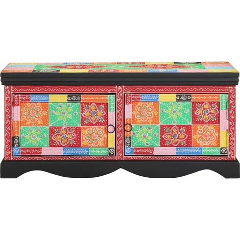 Maison Exclusive - Table basse multicolore 90x50x40 cm bois de manguier massif (1/5)