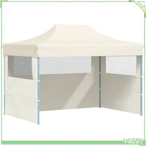Tente de réception pliante - FAFEICY - 48893 - 3x4 m - 3 parois avec fenêtres - Toit Oxford 600D PVC (1/5)
