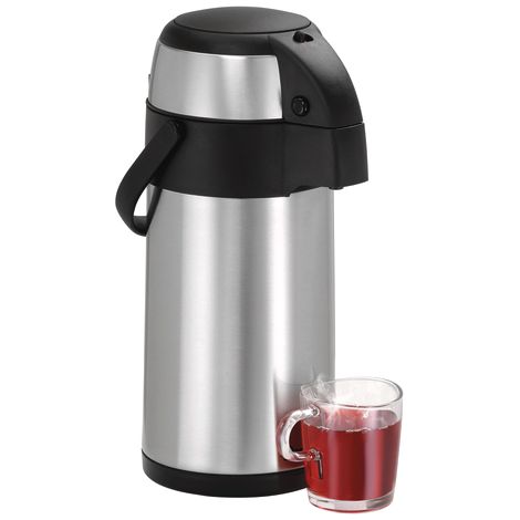 Thermos à Pompe 3 L Double Paroi - Bartscher (1/5)