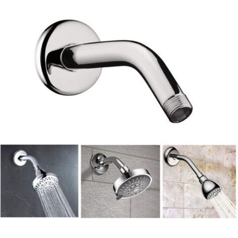 Professional Bras de Douche, Chrome, Douche en acier inoxydable dans le coude mural