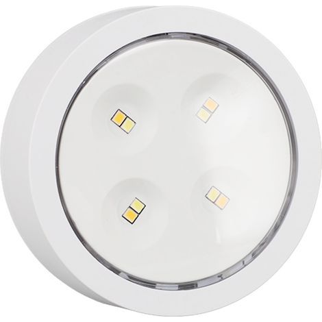 Lampe LED ABS avec télécommande, 3 pièces, lampe de nuit, décoration de la maison, pour armoire de cuisine (1/5)
