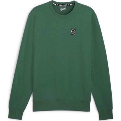 Puma Pivot Herren-Sweatshirt mit Rundhalsausschnitt, grün, 62478201, Größe XL (1/5)