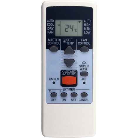 Control remoto de repuesto AR-JE11 para aire acondicionado AR-JE4 AR-JE5 AR-JE7 AR-JE8 AR-JE11 AR-PV1 (1/2)