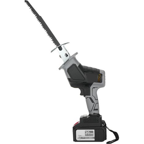 Reciprocating Saw 3000SPM No-load Speed Reciprocating Saw Logging Saw with 8 Saw Blades for Cutting Wood Metal and PVC