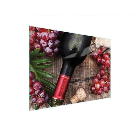 TAGLIERE IN VETRO 40x30 VINO (1/5)