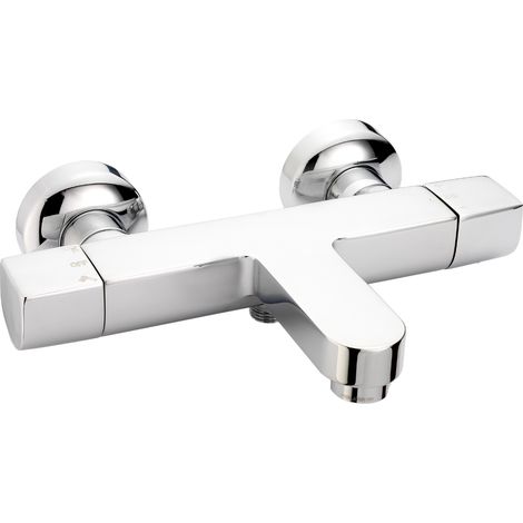 Huber Tempo mezclador para bañera y ducha termostático cromado