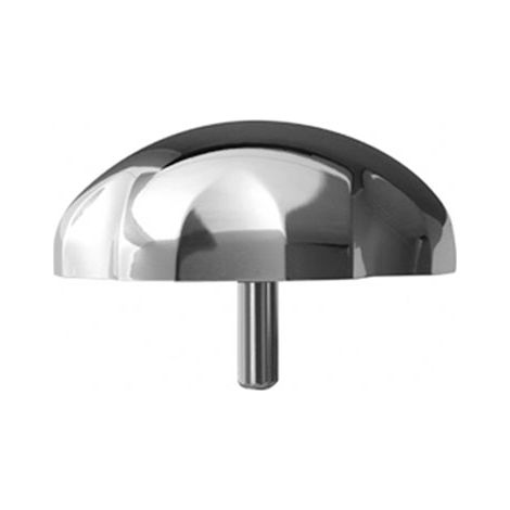 MANOPOLA IN ABS CROMO PER COLONNA VASCA EXTENSA- Diam. 82- BONOM- pezzi 1