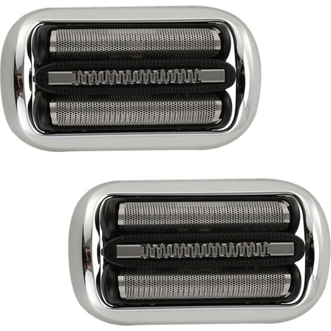 Union – Lot de 2 têtes de rasoir 73S Series 7 – Compatible Braun Series 7 – 3 lames flottantes en acier inoxydable – Installation rapide en un clic