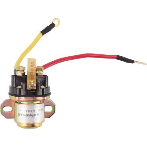 12V 150A Anlasserrelais, Hochleistungs-Kupfer-ABS-Untersetzungsgetriebe für Auto- und Bootslichtmaschinen (1/5)
