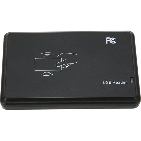 Lecteur de cartes RFID 902 à 928 MHz, sans contact, portable et multifonctionnel, 50 cm, USB UHF, pour entrepôt et bibliothèque. (1/5)