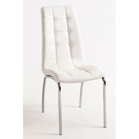 Sillas Comedor - Silla Liam - Blanco (1/5)