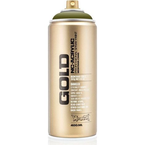 Bombe de peinture - Gold - Acrylique - Reed - G1150 - 400ml - Montana Cans