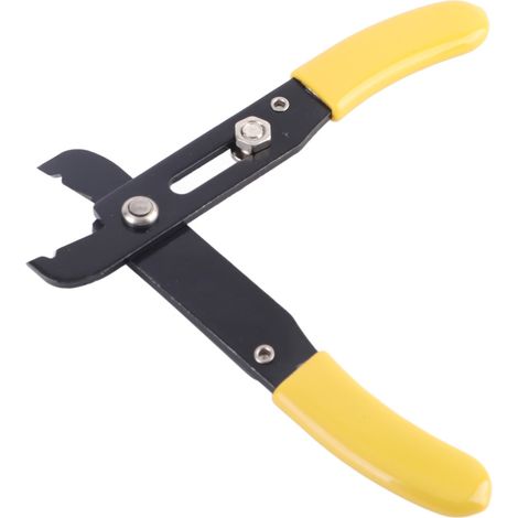 Pince dénuder 5 pouces réglable – Manche caoutchouc – Coupe efficace – Maison, atelier ou bureau – Précision (1/5)