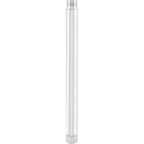 Bras de pommeau de Douche, rallonge de Douche en Acier Inoxydable, Tuyau de Tube Rond, Finition chromée polie, rallonge de pommeau de Douche à Main pour Accessoire de Salle de Bain(6inch) (1/5)
