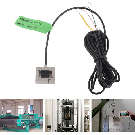 Miniatur-Kraftsensor vom Typ S, Miniatur-Drucksensor, Zugkraftroboter, Zug- und Druckkraft, Größe DYLY-10810N (1/5)