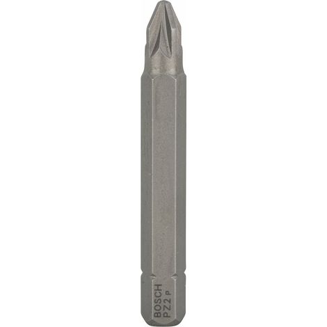 2607001571,Bit Extra Hard viti Pozidriv intaglio a croce PZ2 L. 51 mm, 3pz