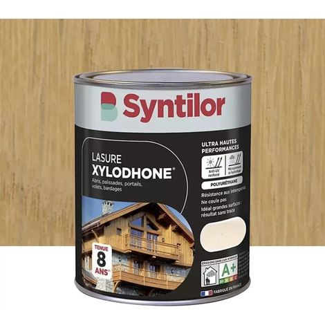Lasure Xylodhone SYNTILOR 8 ans Chêne naturel 1 L (1/3)
