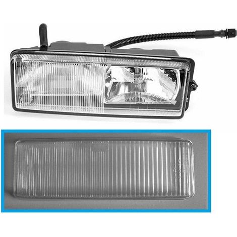 Proyector antiniebla / cristal DAF LF 45/ 55, F 95, 65/ 75/ 85 CF, XF 95/ 105, izquierdo  1998-2006