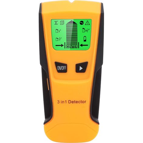 TH210 3-in-1 Bolzensucher, Wandscanner, Wanddetektor, Metalldetektor, Spannungskabel, elektronischer Bolzenbalken, Trockenbau-Erkennungsfinder, Wandscanner, Detektor, digitaler Multi-Scanner mit LCD-D (1/5)