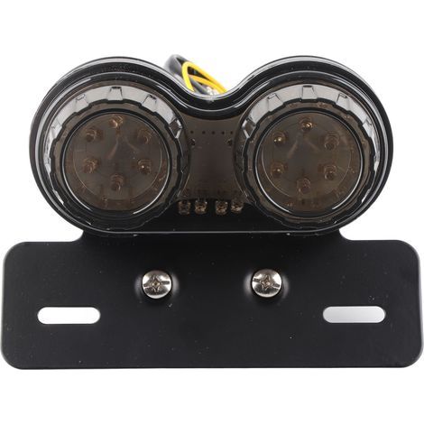 Feu arrière LED moto, clignotants arrière, plaque d'immatriculation, feux stop, indicateurs de freinage, remplacement pour Suzuki