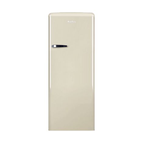 Amica – Réfrigérateur autoportant crème 218L – Classe E – Dégivrage automatique – Niveau sonore 41 dB – 1 tiroir à légumes (1/6)