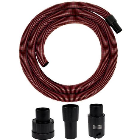 Einhell Manguera de aspiración Premium roja flexible y robusta