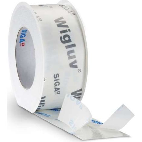 SIGA Wigluv ® 20/40 einseitig stark klebendes Band f. Anschluss an Fenster- und Türrahmen 60mm x 25m (1/2)