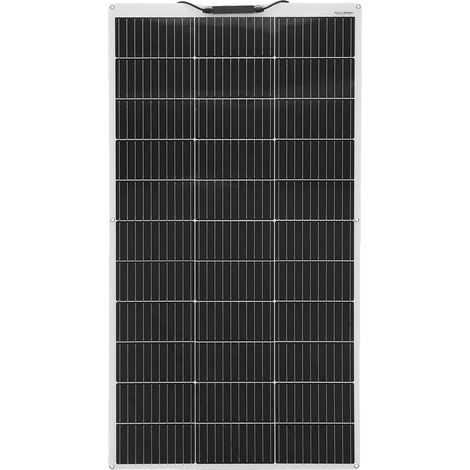 Panneau Solaire Flexible, Silicium Monocristallin, Haute Efficacité, Installation Polyvalente, 18.15V 120W (1/2)