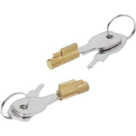 Serrures à Douille pour Attelage - Ulisem - 2pcs - Alko, Albe, Winterhoff - 2 Clés Chacune (1/2)