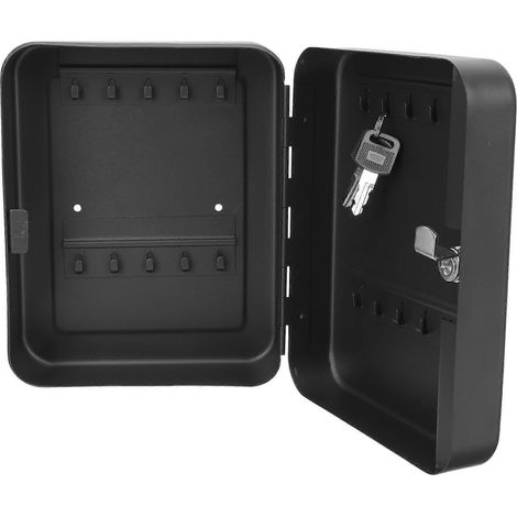 Coffre-fort métallique pour argent, boîte à clés, armoire à clés avec serrure à code (1/5)