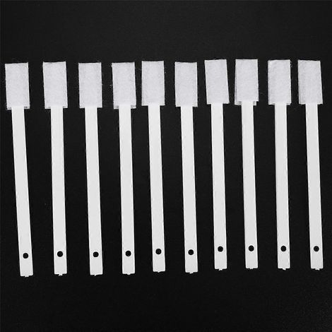 40 brosses jetables pour le nettoyage des fentes et des trous de toilettes (1/5)