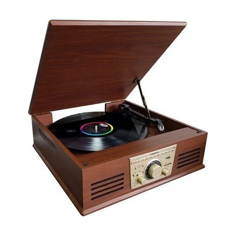 Tocadiscos Sunstech PXR32/ Bluetooth/ Radio FM/ Conversor a MP3 (1/3)