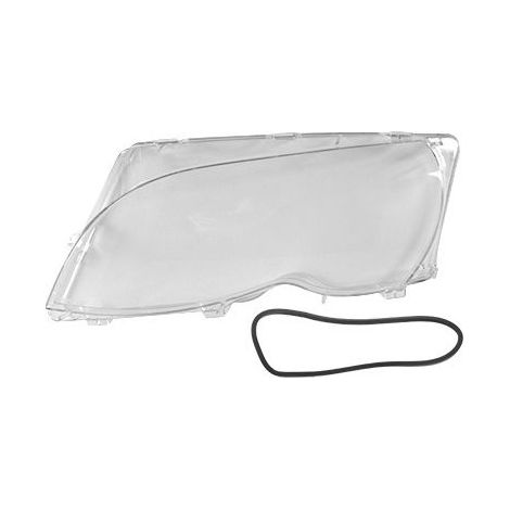 Glace de phare avant gauche BMW Serie 3 E46 phase 2 2001-2005