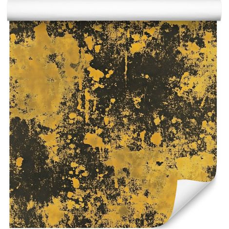 Carta da parati color oro anticato: oro, ocra e marrone per soggiorno e camera da letto, 50x1000 (1/5)