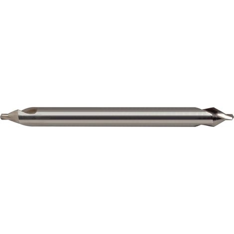 Brocacenter  DIN  333  forma  A  D.2mm  HSS-Co  dcha.corta  TECWERK (1/2)
