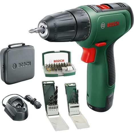 Bosch Home And Garden Trapano Avvitatore A Batteria Easydrill 1200, Verde, 10.1 x 26.1 x 29.5 cm 940 grammi - Edizione Amazon (1/4)