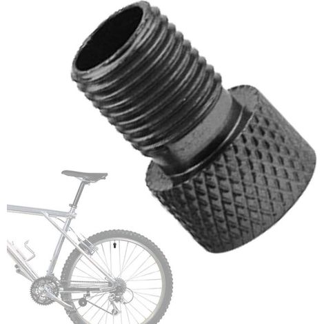 Fahrradventiladapter – Reifenfülladapter – Fahrradreifenfüller – Auslaufsichere Dichtung – 8 Gramm – Schwarz (1/5)