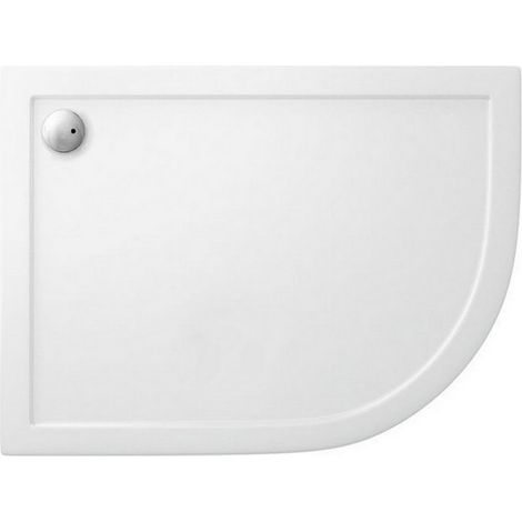Piatto doccia 100x80 semicircolare versione sinistra KAM-1000 kamalu