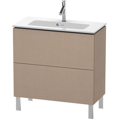 Duravit L-CUBE Mueble bajo lavabo compacto 704x820x391mm lino