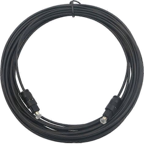 Câble optique numérique SPDIF TosLink 10 m - pour TV et barre de son (1/5)