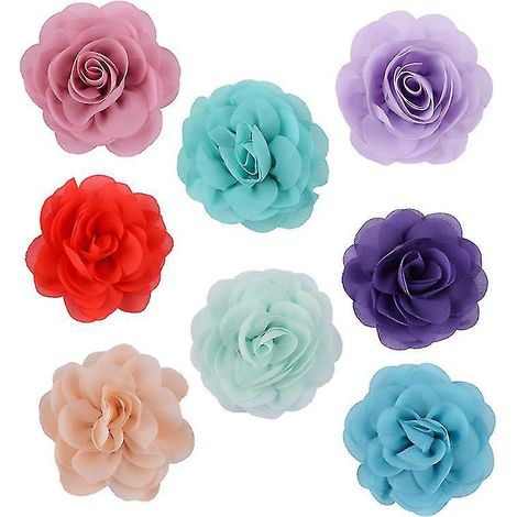 8 Stück Hunde-Anhänger mit Blumenmotiv