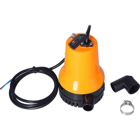 Pompe de cale submersible marine 24 V, 5400 tr/min, adaptée à l'irrigation par aspersion des terres agricoles. (1/5)