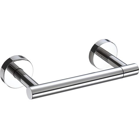 Porte-Papier Toilette chromé - en Acier Inoxydable SUS304 - Double Poteau pivotant - pour Salle de Bain