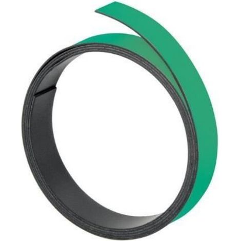 Ruban Magnétique - 5 mm x 100 cm - Épaisseur 1 mm - Vert - 1 Pièce