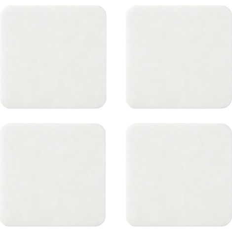 4-Piece Anti-Slip Mats, Square Anti-Slip Mats for Anchoring Rugs to the Floor, Underlay for Fixing Runners and Rugs, Safe and Stable for Home, 10x10 cm (1/5)