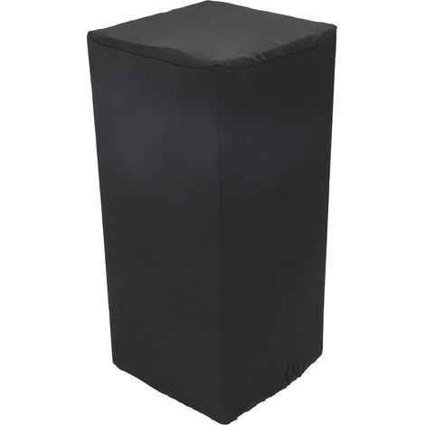 Nylon-Lautsprecherhülle, staubdicht, regendicht, elastisch, für den Innen- und Außenbereich, schwarz, widerstandsfähig gegen Beschädigungen, guter elastischer Schutz (1/5)