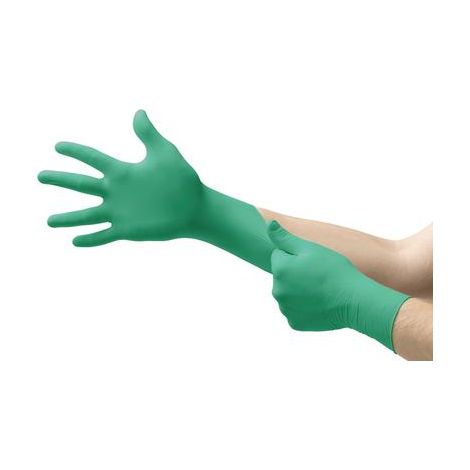 Ansell TouchNTuff 92600070 Guanti in Nitrile Verde Taglia 7